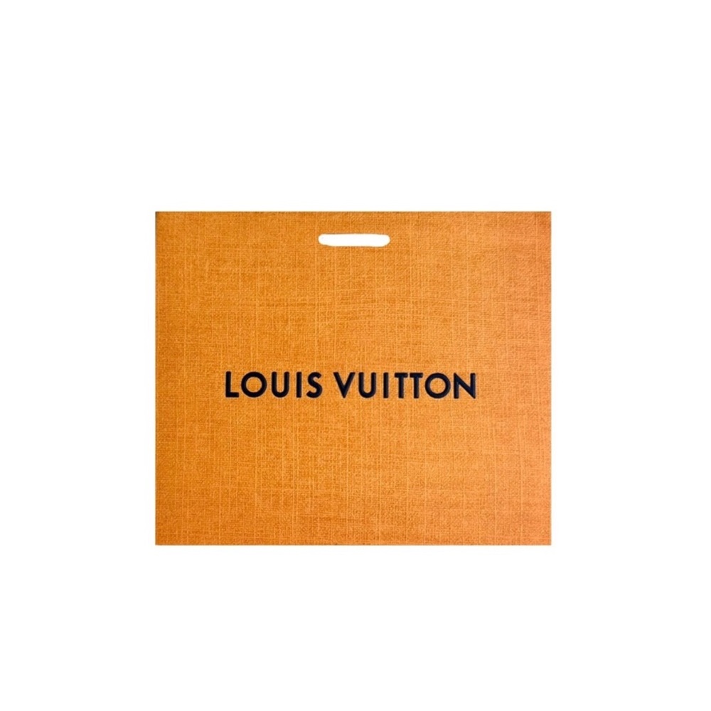 Louis Vuitton Mini Orange Envelope and Card Set from Authentic Bag Purchase